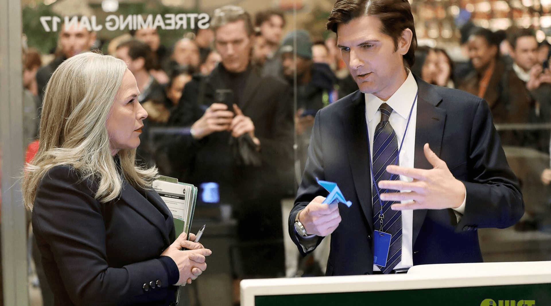 Work-life balance, literally: Severance cast confined to Perspex cube ...